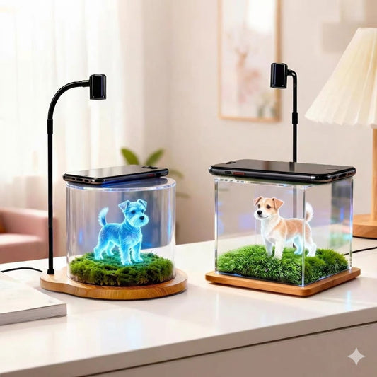 Custom Pet Hologram Memorial Box